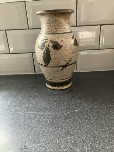 Large 26cm high studio pottery - large,
