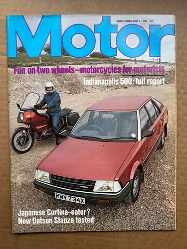 Datsun stanza motor magazine - datsun,