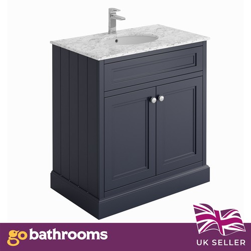 800mm grey bathroom vanity - 800mm,