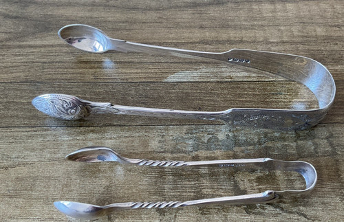 Two pairs sterling silver - two, of