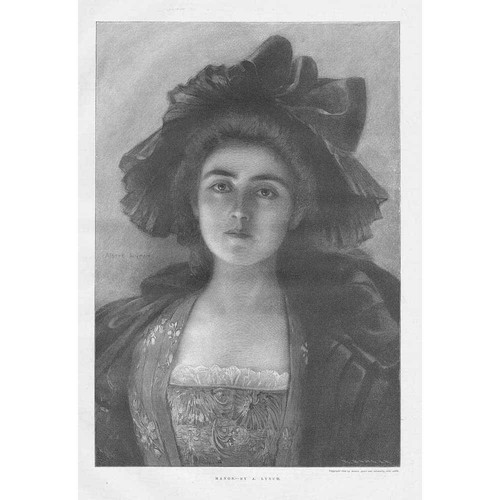 Albert lynch manon antique - manon,