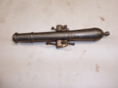 Ornamental brass cannon parts