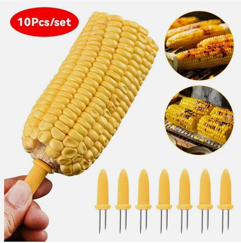 10pcs corn holders stainless - holders,