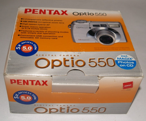 Pentax optio 550 digital - optio,