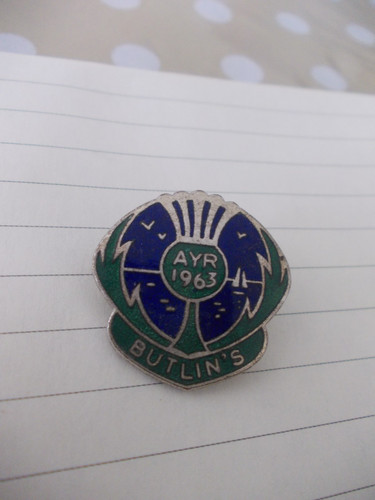 Vintage butlins ayr - vintage, j