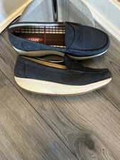 MBT Rocker Sole Loafers - Navy