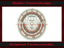 Speedometer disc for tractor