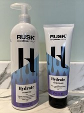 Rusk Deepshine Color Hydrate Shampoo 740 Ml Large Conditioner 250ml Set Salon
