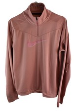 NIKE Pink High Neck Jumper size M Womens Dri-Fit Casual Outdoors Outerwear