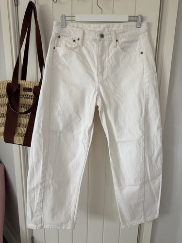 Zara mid rise - mid, white
