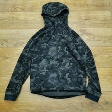Nike Tech Fleece Jacket Hoodie Mens M Medium Grey Camo