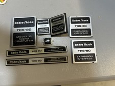 Vintage TRS-80 Logo Badge