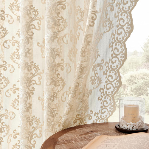 Pack beige lace - pack, curtains