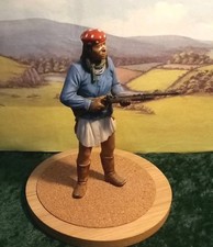 Resin Model Kit Built &Painted Apache Warrior 