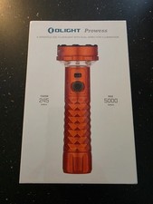 LAST ONE NEW & SEALED Olight Prowess Orange 5000 lumen Torch & 800 lumen Lantern