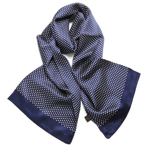 Men 100 silk scarf - ,