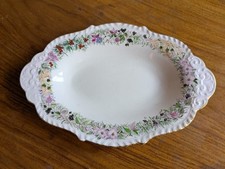 Vintage Royal Kent Floral Bone