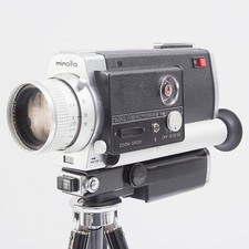 VINTAGE MINOLTA SUPER 8 AUTOPAK-8 D6 8mm CINE CAMERA c.1970-76 #2