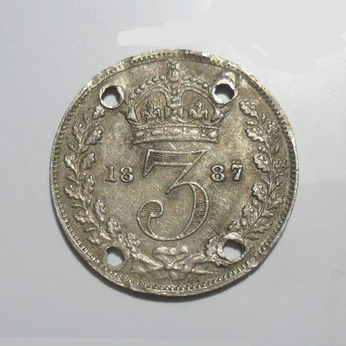 1887 victoria coin 925 - victoria,