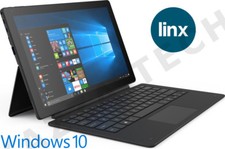 Linx 12X64 12.5" FHD Intel Quad Core 64GB 4GB Windows 10 Tablet Keyboard Dock