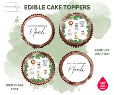 EDIBLE Cupcake Toppers