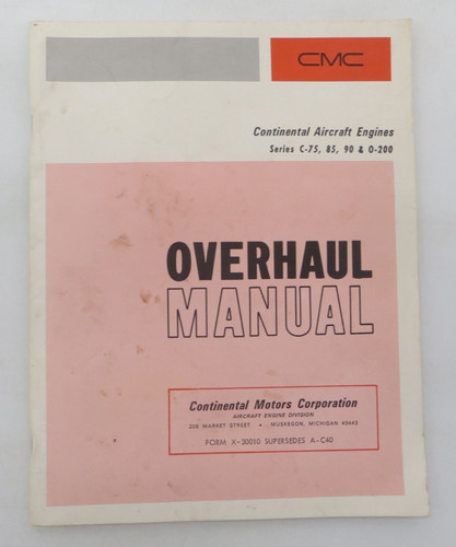 Continental aircraft engines - aircraft,
