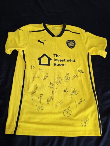 Signed barnsley shirt - signed,