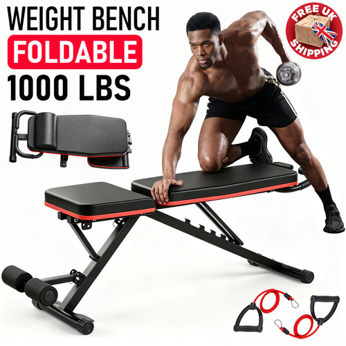 Foldable weight bench - foldable,