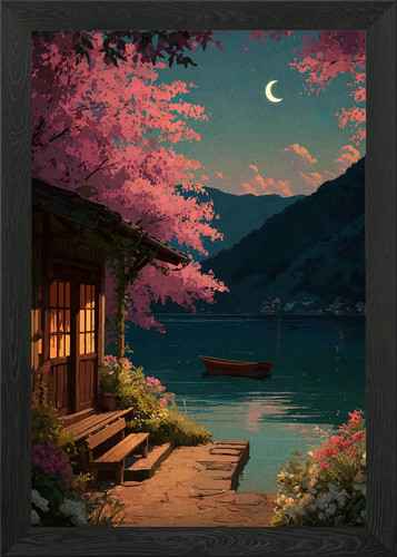 Lakeside cabin under cherry - lakeside,