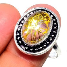 Yellow Citrine Gemstone 925