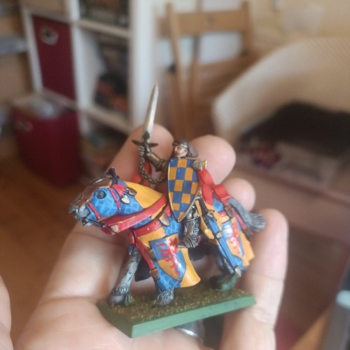 Bretonnian knight nicely - bretonnian,