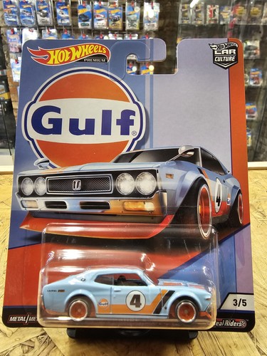Hot wheels premium gulf nissan - hot,