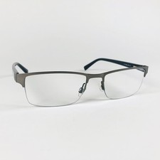 TOMMY HILFIGER eyeglasses SATIN GREY HALF RIM glasses frame MOD: TH 1759/RE R80