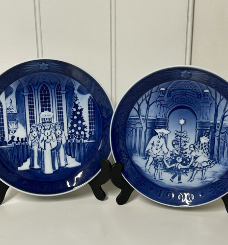 Royal copenhagen plates 1990 - plates,