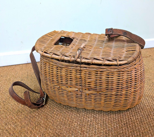 Antique vintage wicker fly - antique,