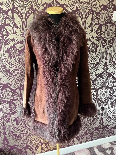 Vintage cofi suede mongolian - vintage,