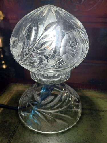 Vintage lead crystal glass - vintage,
