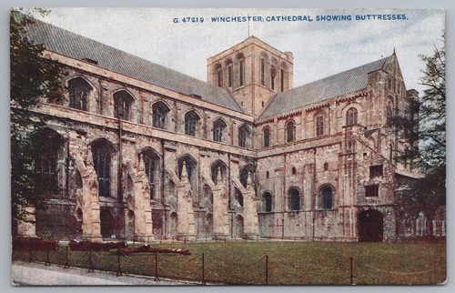 Postcard winchester cathedral - winchester,