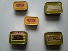 vintage tobacco tin job lot