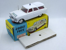 Corgi Toys 419 Ford Zephyr Police Motorway Patrol Car NM Boxed