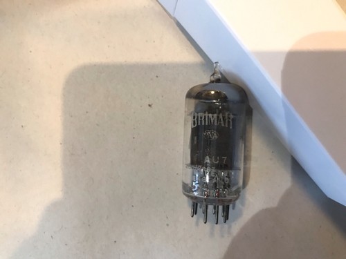 Brimar ecc82 12au7 long - long, plate