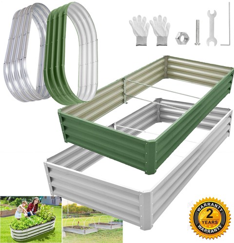 Garden raised bed galvanised - bed,