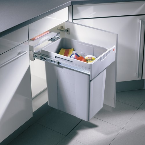 Pull out waste bin litres - waste, bin,