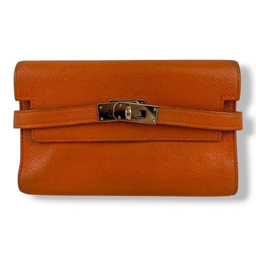 Hermès orange fold epsom - orange,