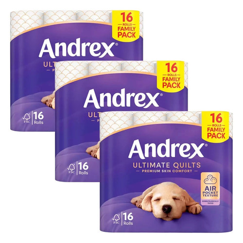 Andrex supreme quilts toilet - supreme,