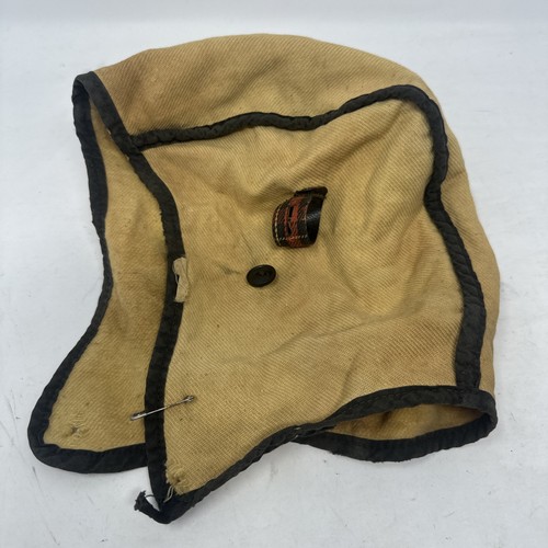 Vintage brown fabric aviator - fabric,