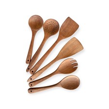 6-PCS Wooden Utensils Set