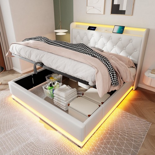 Double bed with - double,