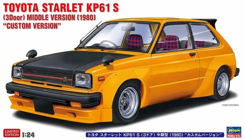 Hasegawa toyota starlet - 1:24,