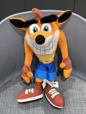 Vintage 2001 Crash Bandicoot 12”/30cm Plush Toy Universal Studios Play By Play